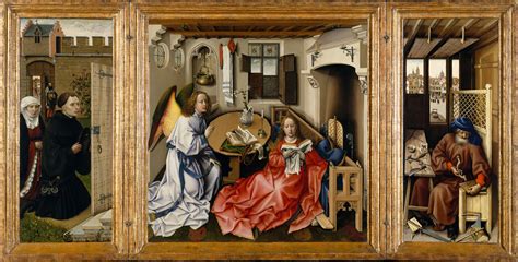 The Annunciation Triptych! A Masterpiece of Gothic Realism and Subtle Symbolism Unveiled!